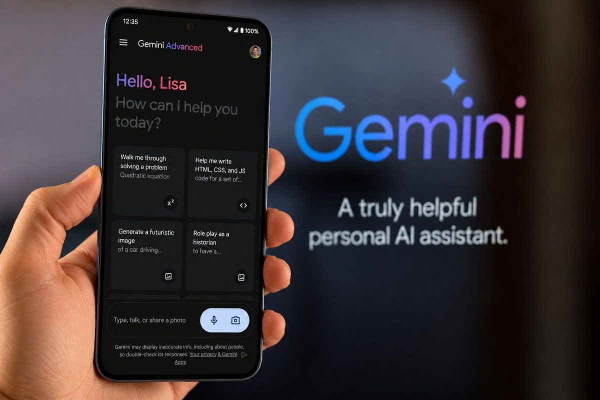Google Gemini AI funkciók Android telefonon