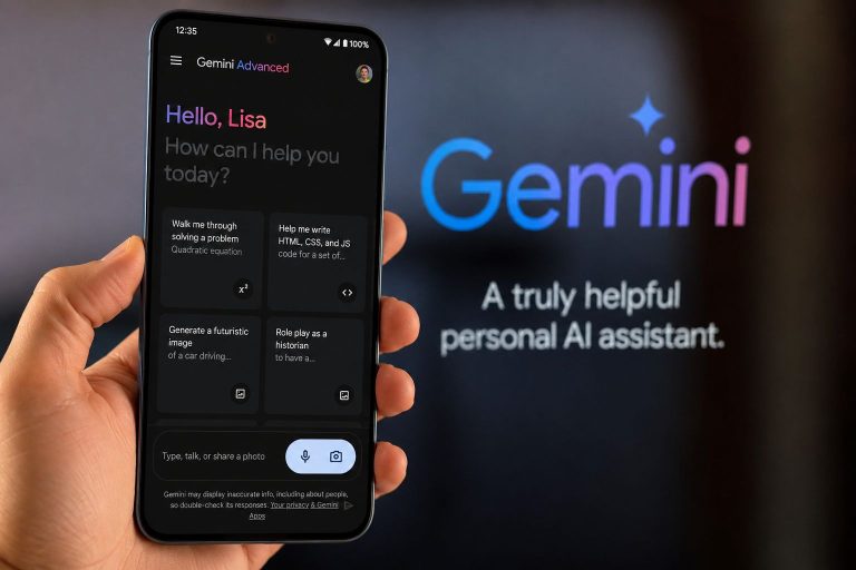 Google Gemini AI funkciók Android telefonon