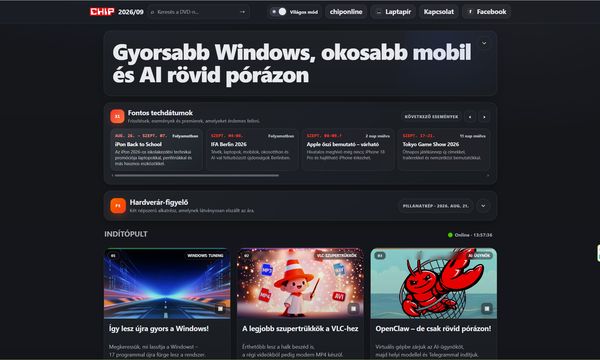 CHIP digitális melléklet segédprogramok