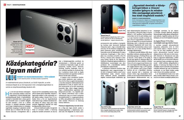 Középkategóriás okostelefonok tesztje - CHIP Magazin